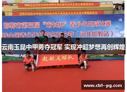 云南玉昆中甲勇夺冠军 实现冲超梦想再创辉煌 云南玉昆中甲勇夺冠军 实现冲超梦想再创辉煌